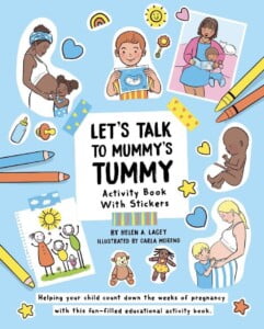 Lets Talk To Mummy's Tummy Activity Book Front